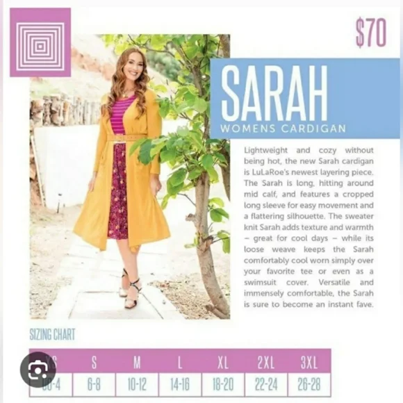 LuLaRoe Sarah - Picture 7 of 7